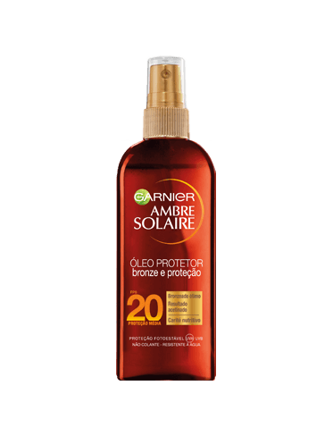 proteção bronzeado óleo protetor fps20